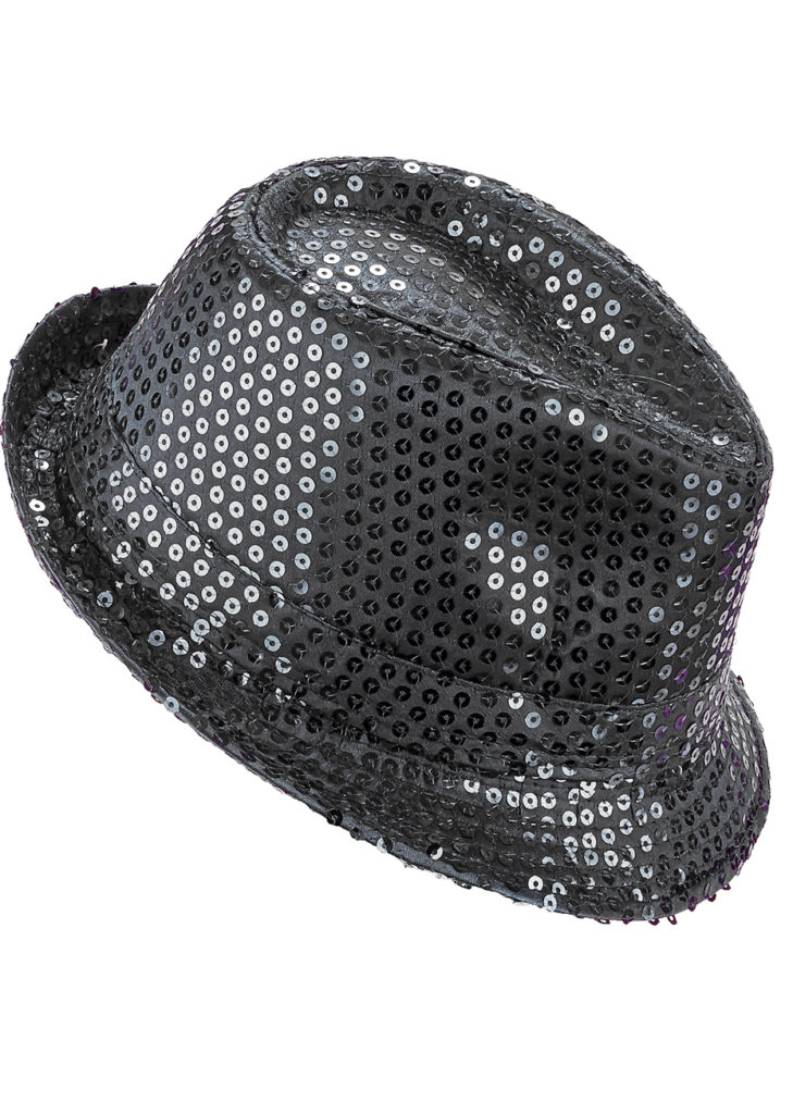 Chapeau Borsalino Paillettes Sequins Noir Aux Feux De La F Te Paris