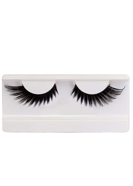 faux cils noirs, longs faux cils, faux cils halloween, Faux Cils Ailes Noires