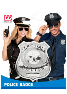 insigne de police, badge de police