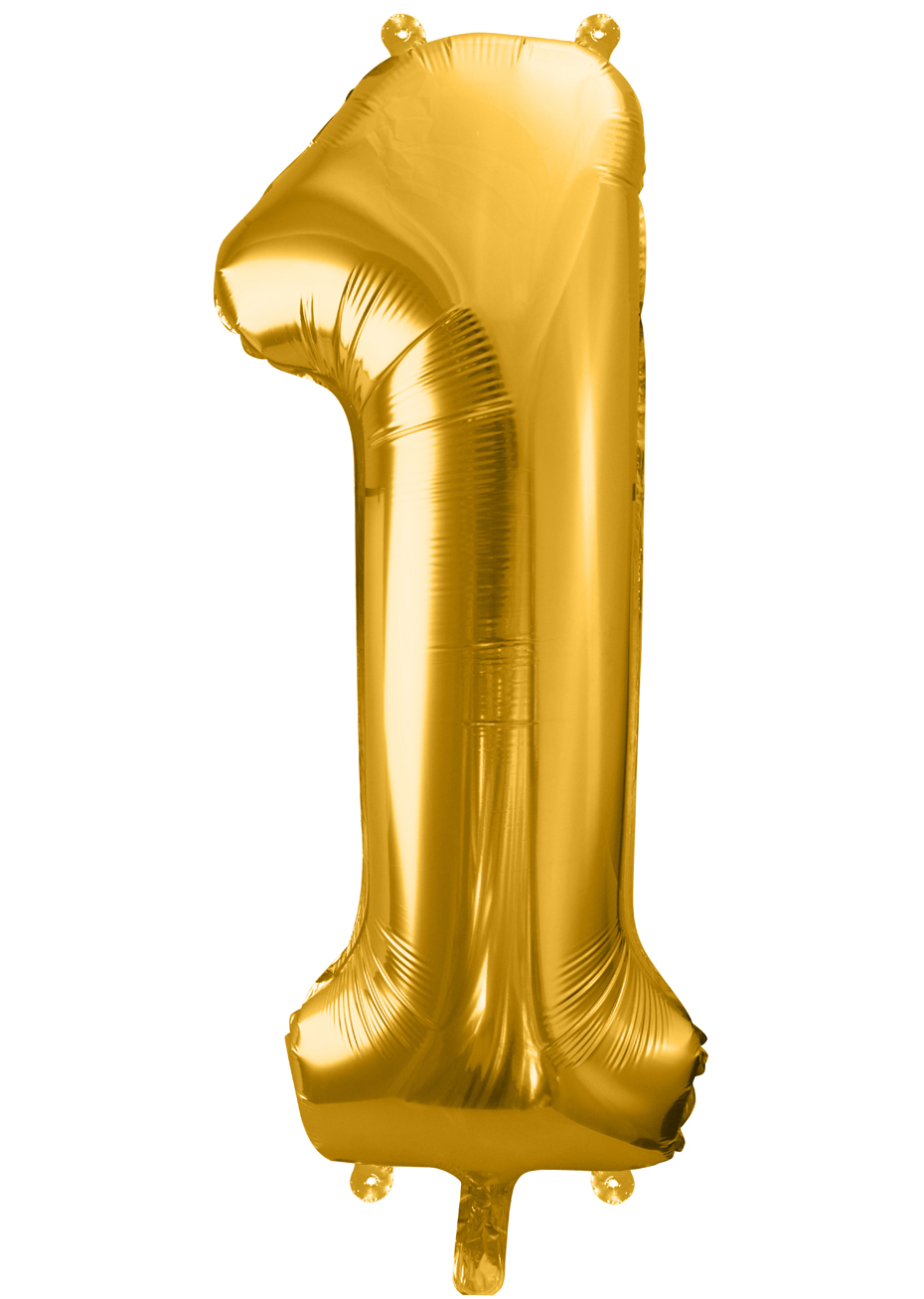 Ballon Aluminium Chiffre Argenté 86 cm - Couleur de Nuit