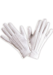 paire de gants blancs fluo pour la scène, Nantes 44 magasin cirque