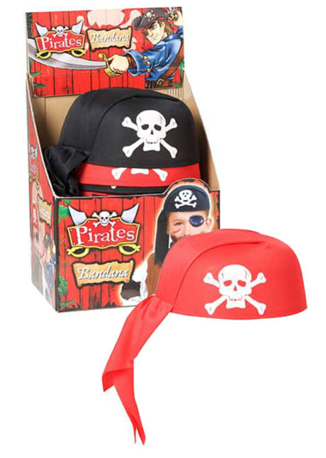 Chapeau de pirate noir pour enfant