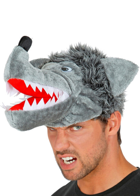 chapeau de loup, chapeau de loup garou, accessoire déguisement de loup, Chapeau de Loup