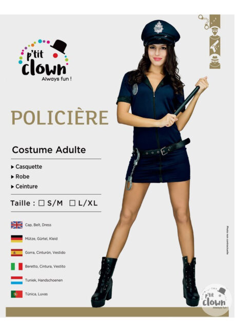 Déguisement police sexy femme