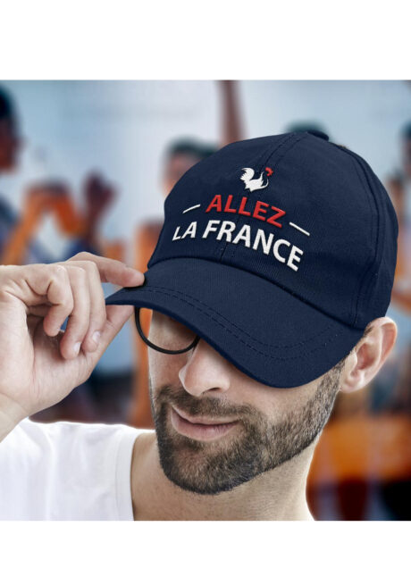 Chapeau coq supporter France adulte