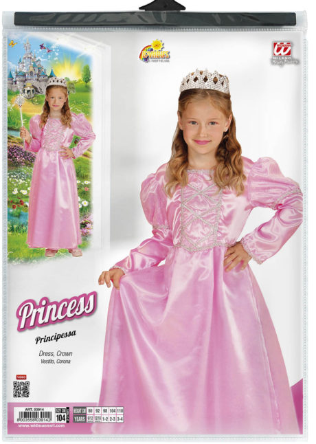 Déguisement enfant - Couronne princesse rose - Accessoire princesse  anniversaire enfant
