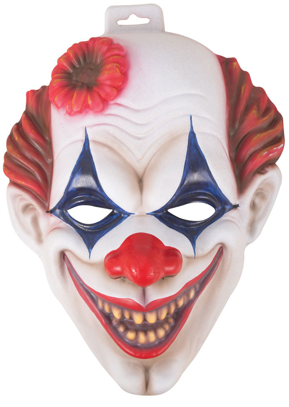 Masque de Clown Zombie, Latex - Aux Feux de la Fête - Paris