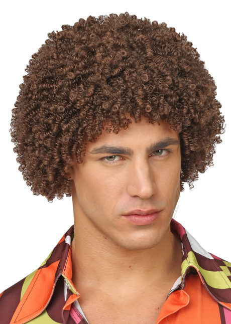 Perruque Afro disco homme