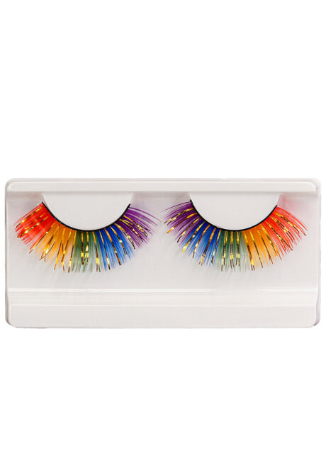 faux cils arc en ciel, faux cils multicolores, faux cils, Faux Cils Arc en Ciel