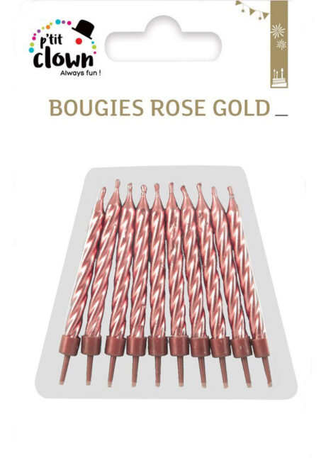Bougie Fontaine Rose Gold