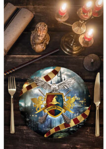 Vaisselle Harry Potter Sorciers, Serviettes en Papier, 33 cm - Aux