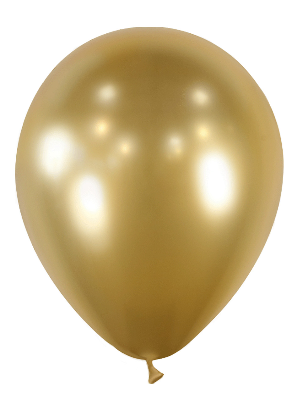 Mini Ballons chromés dorés