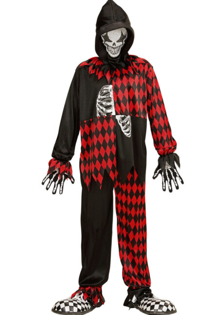 déguisement clown effrayant garçon, déguisement clown halloween garçon, costume clown halloween garçon, Déguisement de Clown Joker Terrifiant, Garçon