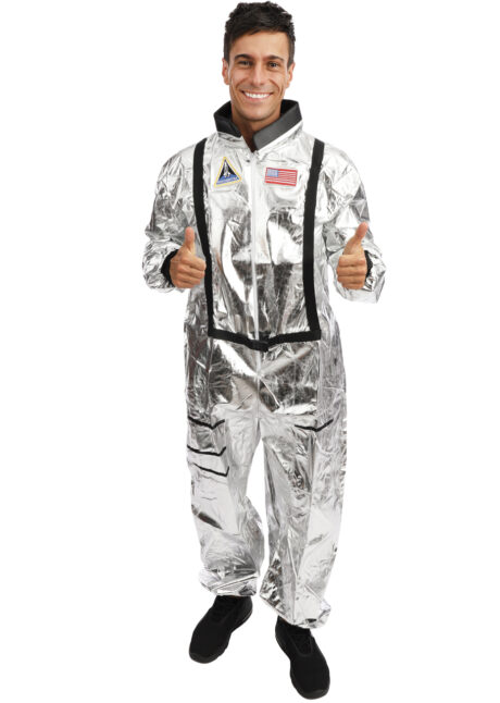 déguisement astronaute, déguisement cosmonaute, costume d'astronaute homme, Déguisement d’Astronaute, Argent