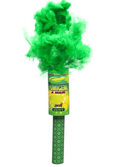 Fumigène - 60 secondes - Vert - Jour de Fête - Feux d'artifices -  Accessoires