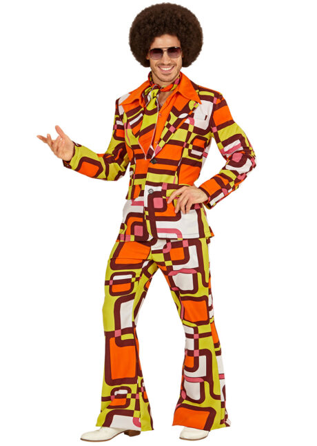 Déguisement Homme - Costume Bubbles - 70's - Années Disco - Taille au Choix  - Jour de Fête - Homme - Déguisement