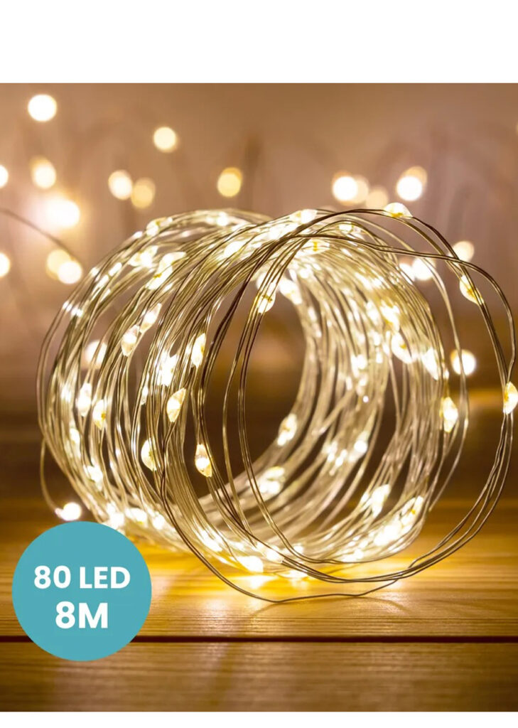 Guirlande Micro Led Blanc Chaud M Aux Feux De La F Te Paris