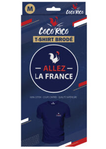 déguisement France, T-shirt France, T-shirt de supporter, euro 2024