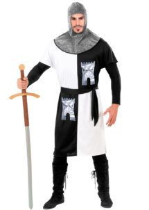 déguisement chevalier adulte, costume de chevalier homme, déguisement médiéval homme