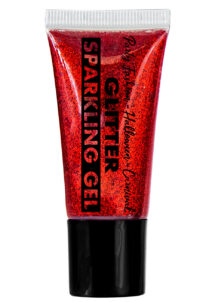 paillettes de maquillage, gel paillettes visage et corps, paillettes maquillage body painting, paillettes rouges, Paillettes Rouges, 25 ml