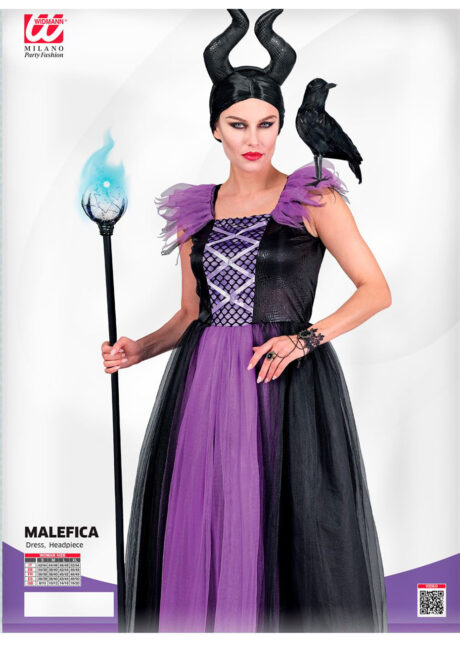 déguisement Maléfique, costume de maléfique, déguisement Halloween femme, Déguisement Maléfique, avec Cornes