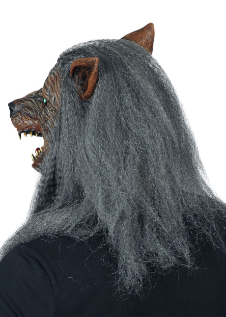 masque de loup garou, masque de loup garou halloween, Masque de Loup Garou, Longue Fourrure