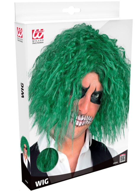 perruque du Joker, perruque Jocker, perruque verte, cheveux verts joker, Perruque Joker Maléfique, Verte