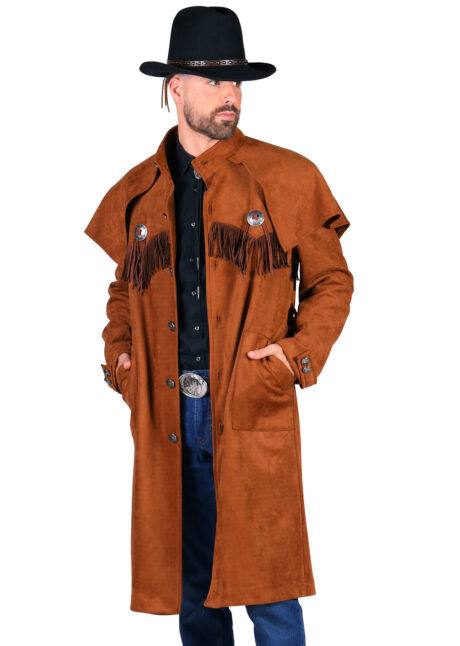 manteau de cowboy, déguisement de cowboy, manteau cowboy top qualité, costume de cowboy, Déguisement Cowboy, Long Manteau Premium