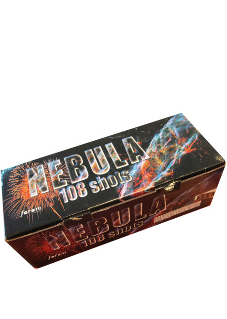 feu d'artifice pour particulier, achat feux d'artifice, feux d'artifices pour jardin, feu d'artifice automatique, Feu d’Artifice Automatique, 108 Coups, 1 mn 10 s, Nebula