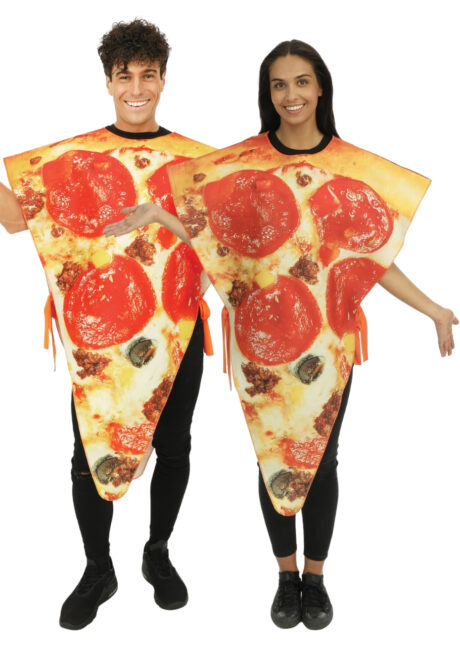 déguisement de pizza, déguisement humour, costume pizza, Déguisement Part de Pizza