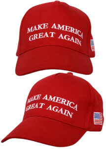 casquette Trump, casquette make America great again, casquette rouge, casquette Maga