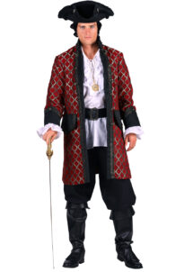 déguisement pirate, manteau de pirate, costume de pirate qualité